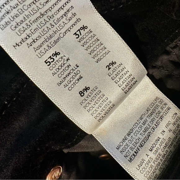 NWOT MOTHER Denim ‘The High Waisted Looker Ankle Skinny Jeans’ in Soft Skills 24 - Picture 11 of 16